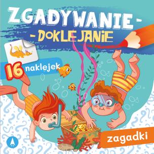 Okładka książki Zgadywanie-doklejanie. Zagadki