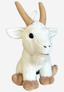 Opakowanie Ziki koza biała 14cm