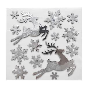 Opakowanie Zimowa dekoracja samoprzylepna