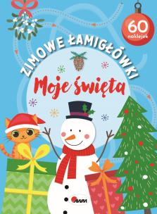 Okładka książki Zimowe łamigłówki Moje święta