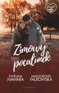 Zimowy pocałunek. Autor: Nawara Ewelina & Falkowska  Małgorzata. Multiszop.pl Okładka książki Zimowy pocałunek