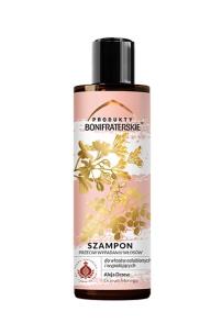 Zioła Bonifratrów do włosów Szampon przeciw wypadaniu 200ml. Producent: Produkty Bonifraterskie. Multiszop.pl Zdjęcie produktu Zioła Bonifratrów do włosów Szampon przeciw wypadaniu 200ml