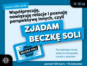 Zjadam beczkę soli Współpracuję nawiązuję relacje i poznaję perspektywę innych. Autor: Stalka-Jarska Joanna. Multiszop.pl Okładka książki Zjadam beczkę soli Współpracuję nawiązuję relacje i poznaję perspektywę innych