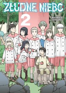 Złudne Niebo. Tom 2. Autor: Masakazu Ishiguro. Multiszop.pl Okładka książki Złudne Niebo. Tom 2