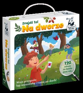 Okładka książki Znajdź to! Na dworze