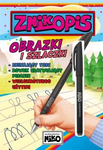 Znikopis. Obrazki i szlaczki. Autor: Wydawnictwo NIKO. Multiszop.pl Okładka książki Znikopis. Obrazki i szlaczki