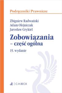 Okładka książki Zobowiązania - część ogólna