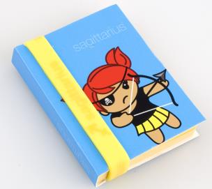 Opakowanie Zodiak - notatnik z opaską na rękę - Strzelec