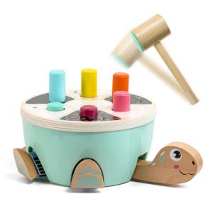 Opakowanie Żółw Drewniana wbijanka - gra motoryczna 18 mies.+ TOPBRIGHT