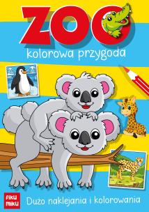 Okładka książki Zoo. Kolorowa przygoda