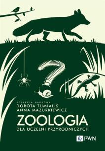 Zoologia dla uczelni przyrodniczych. Autor: Klimaszewski Krzysztof, Kucharska Kornelia, Lesiński Grzegorz, Matuszewski Arkadiusz, Mazurkiewicz Anna. Multiszop.pl Okładka książki Zoologia dla uczelni przyrodniczych