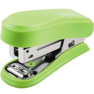Opakowanie Zszywacz mini novus jasno zielony + zszywki 24/6 blister