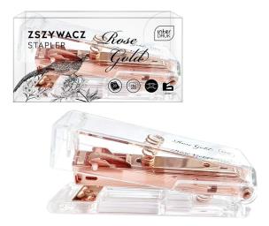 Zszywacz Pose Gold. Wydawca: INTERDRUK. Multiszop.pl Opakowanie Zszywacz Pose Gold