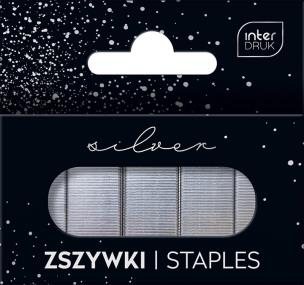 Opakowanie Zszywki 24/6 1000 szt. Silver