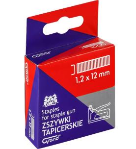 Opakowanie Zszywki do zszywacza tapicerskiego - takera 1,2x12 GRAND