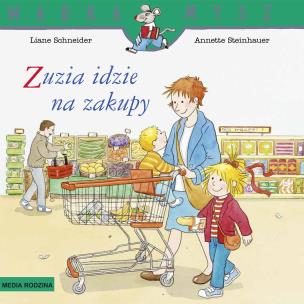 Okładka książki Zuzia idzie na zakupy w.2024