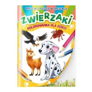 Opakowanie Zwierzaki. Kolorowanka