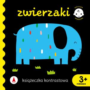 Okładka książki Zwierzaki. Książeczka kontrastowa