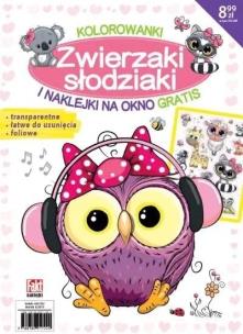 Zwierzaki słodziaki. Autor:   Praca zbiorowa. Multiszop.pl Okładka książki Zwierzaki słodziaki
