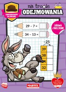 Okładka książki Zwierzaki tajniaki. Na tropie odejmowania..