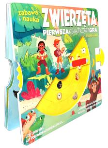 Zwierzęta. Autor: Mancini Paolo, Luca de Leone. Multiszop.pl Okładka książki Zwierzęta