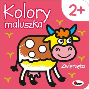Okładka książki Zwierzęta. Kolory maluszka