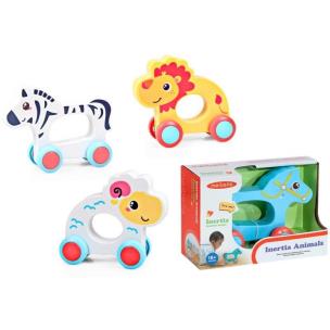 Opakowanie Zwierzęta na kółkach do pchania MIX