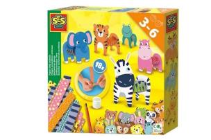 Zwierzęta z pasków papieru. Wydawca: SES. Multiszop.pl Opakowanie Zwierzęta z pasków papieru