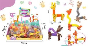 Opakowanie Zwierzęta żyrafa do rozciągania MIX