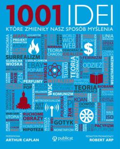 Okładka książki 1001 idei, które zmieniły nasz sposób myślenia