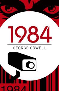 Okładka książki 1984 (Nineteen Eighty-Four) wer. angielska