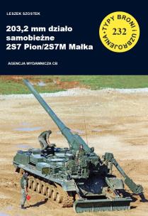 Okładka książki 203,2 mm działo samobieżne 2S7 Pion/2S7M Małka
