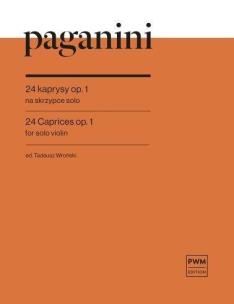 Okładka książki 24 Kaprysy op.1 na skrzypce solo