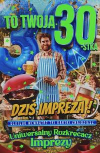 Opakowanie 276 Karnet JCX na 30 urodziny dla mężczyzny z...