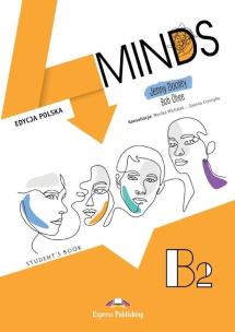 4 Minds B2 SB + DigiBook (kod). Autor: Bob Obee. Multiszop.pl Okładka książki 4 Minds B2 SB + DigiBook (kod)