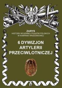 Okładka książki 6 dywizjon artylerii przeciwlotniczej