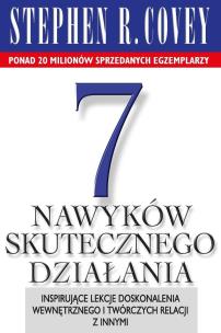 Okładka książki 7 nawyków skutecznego działania