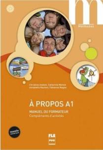 Okładka książki A propos A1 przewodnik metodyczny