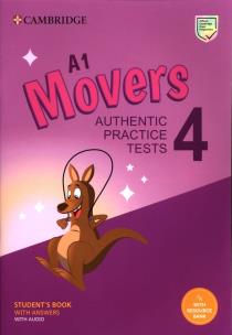 A1 Movers 4 Student's Book with Answers with Audio with Resource Bank. Autor:   Praca zbiorowa. Multiszop.pl Okładka książki A1 Movers 4 Student's Book with Answers with Audio with Resource Bank