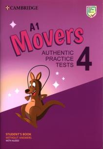 A1 Movers 4 Student's Book without Answers with Audio. Autor: Cosgrove Anthony, Wijayatilake Claire. Multiszop.pl Okładka książki A1 Movers 4 Student's Book without Answers with Audio