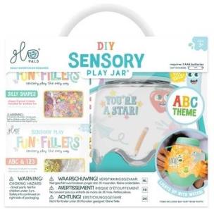 Opakowanie ABC Zestaw sensoryczny DIY świecący słoik