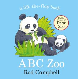 Okładka książki ABC ZOO. A lift-the-flap animal alphabet book from the creator of Dear Zoo