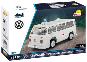 Action Town Volkswagen T2b Krankenwagen. Wydawca: Cobi. Multiszop.pl Opakowanie Action Town Volkswagen T2b Krankenwagen