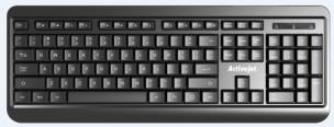 Okładka książki Activejet Klawiatura K-3807SW