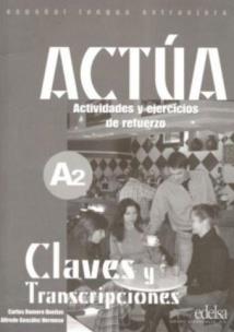 Okładka książki Actua A2 klucz