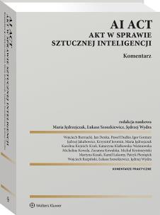Okładka książki AI Act. Akt w sprawie sztucznej inteligencji. Komentarz
