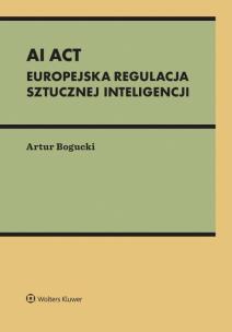 Okładka książki AI Act. Europejska regulacja sztucznej inteligencji