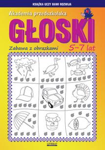 Okładka książki Akademia przedszkolaka. Głoski