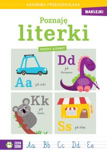 Akademia przedszkolaka. Poznaję literki. Wesoły alfabet. Autor: Opracowanie zbiorowe. Multiszop.pl Okładka książki Akademia przedszkolaka. Poznaję literki. Wesoły alfabet