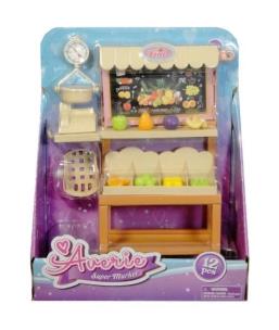 Opakowanie Akcesoria dla lalki stoisko z warzywami